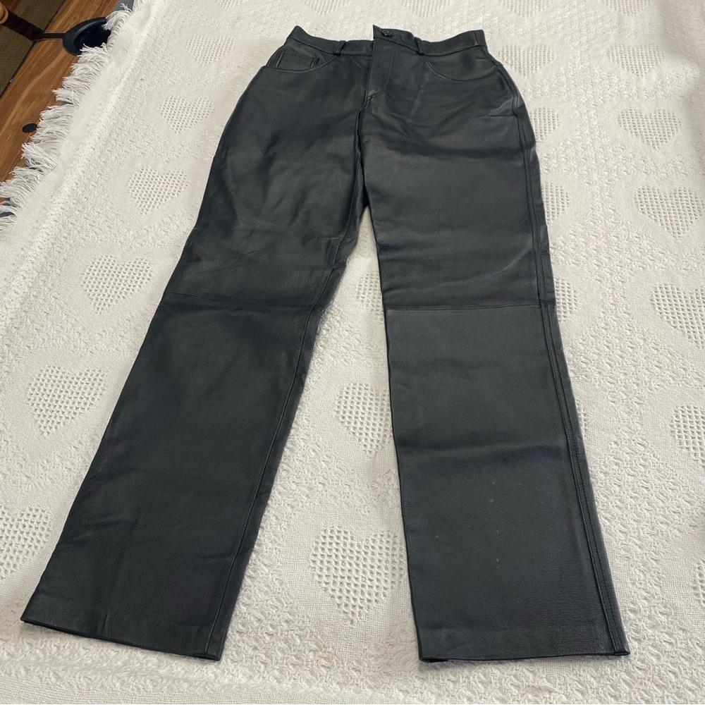 Mandee 100% Leather Pants (8)